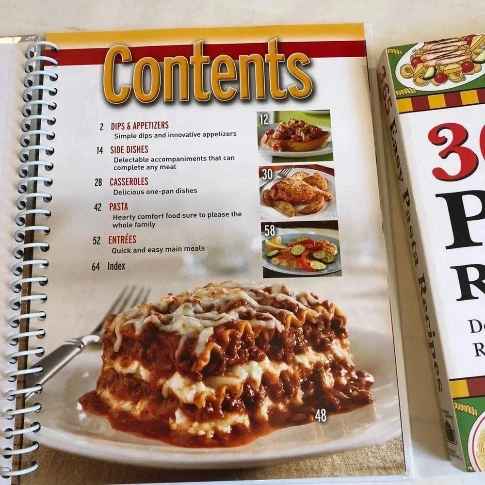 2 Pieces lot of Cookbooks